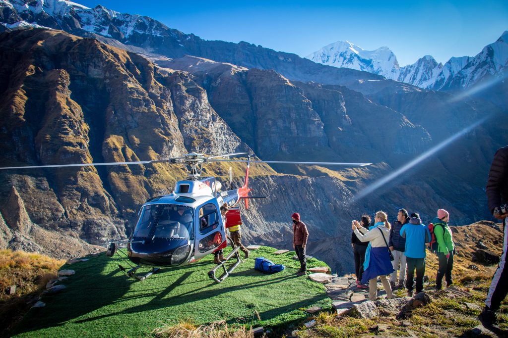 Getting the most out of your first helicopter ride